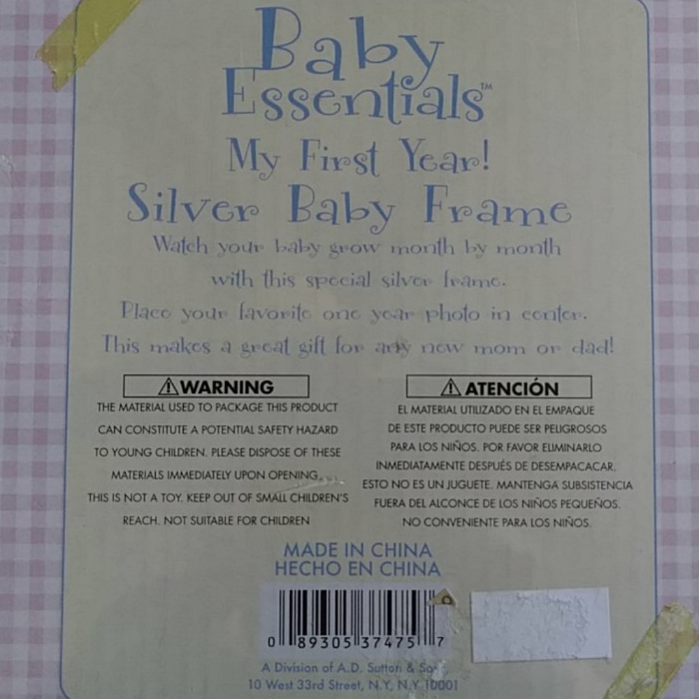 My First Year Baby Frame - Picture 2 of 4